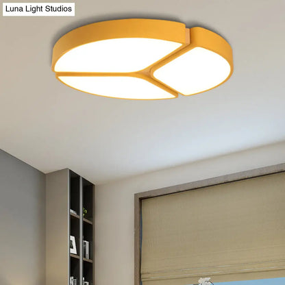 DecorBites™ DecorBites™ Lámpara de techo LED metálica Macaron de 16"/19.5"/23.5" - Luz cálida/blanca