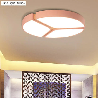 DecorBites™ DecorBites™ Lámpara de techo LED metálica Macaron de 16"/19.5"/23.5" - Luz cálida/blanca