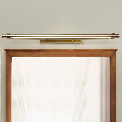 DecorBites™ 16"/21" Tubed Vanity Light Fixture in Bronze with LED Metal and Acrylic Design – Warm/White Lighting