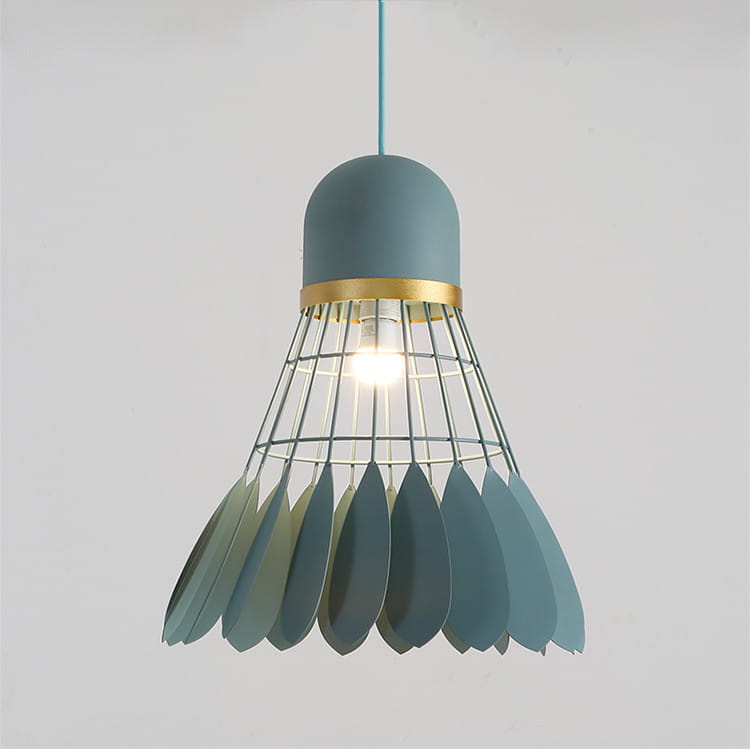 Creative Macaron Wrought Iron Badminton Restaurant Chandelier