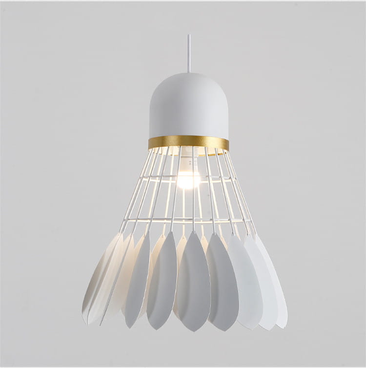 Creative Macaron Wrought Iron Badminton Restaurant Chandelier