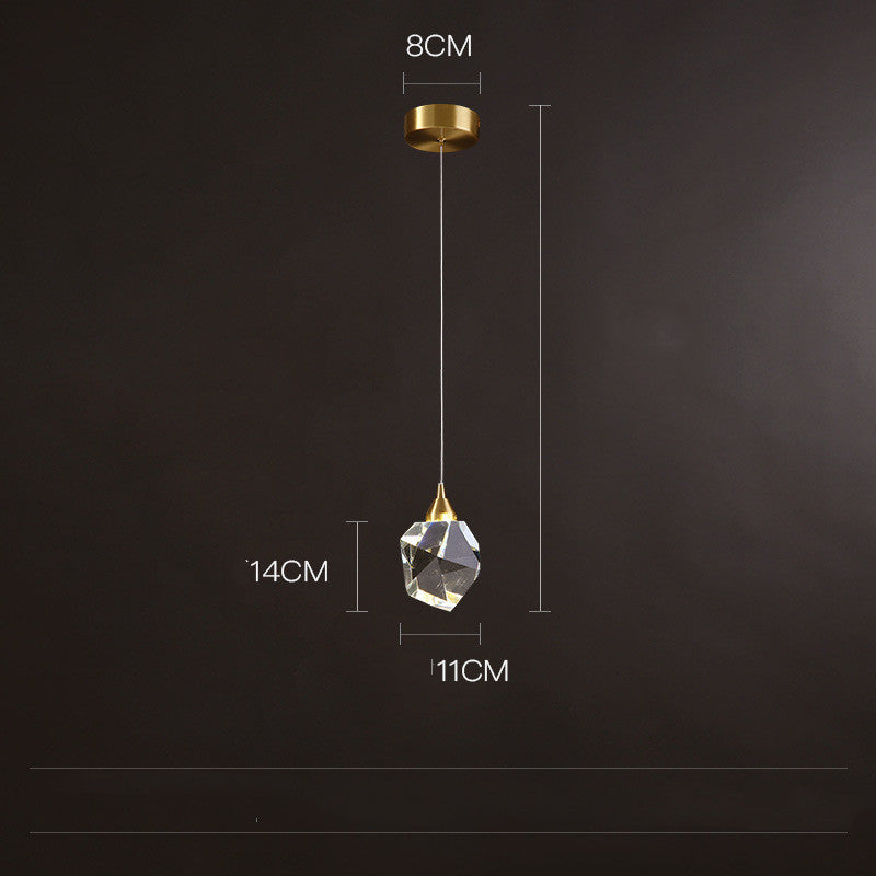 Minimalist Crystal Restaurant Light
