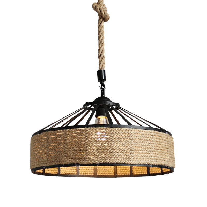 Hemp Rope Iron Chandelier