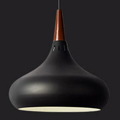 Wood LED Chandelier