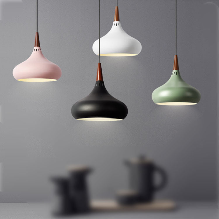Wood LED Chandelier