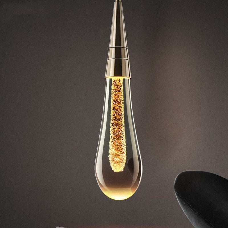 Crystal Pendant Chandelier Three-Head Postmodern