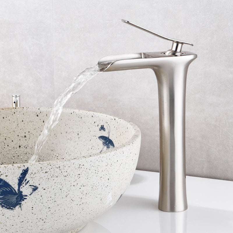 Retro Copper Waterfall Faucet
