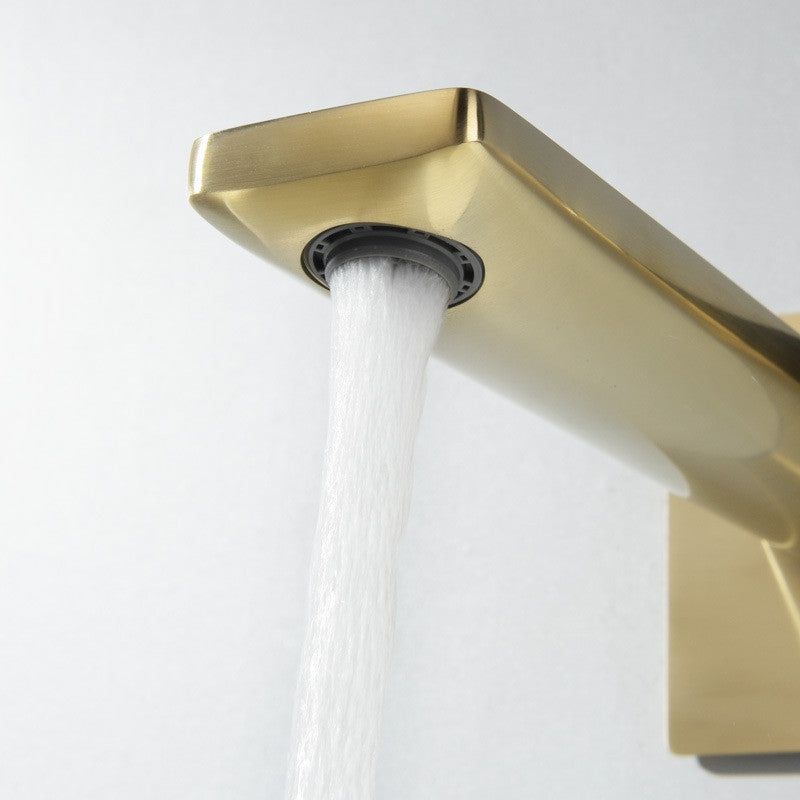 Copper In-Wall Basin Faucet