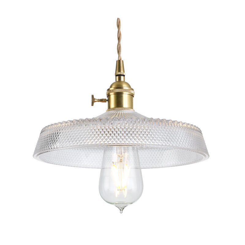Retro Glass Chandelier