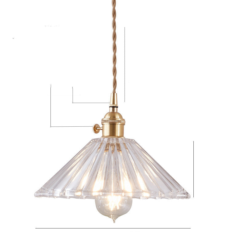Retro Glass Chandelier