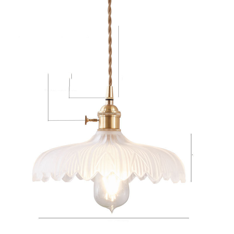 Retro Glass Chandelier