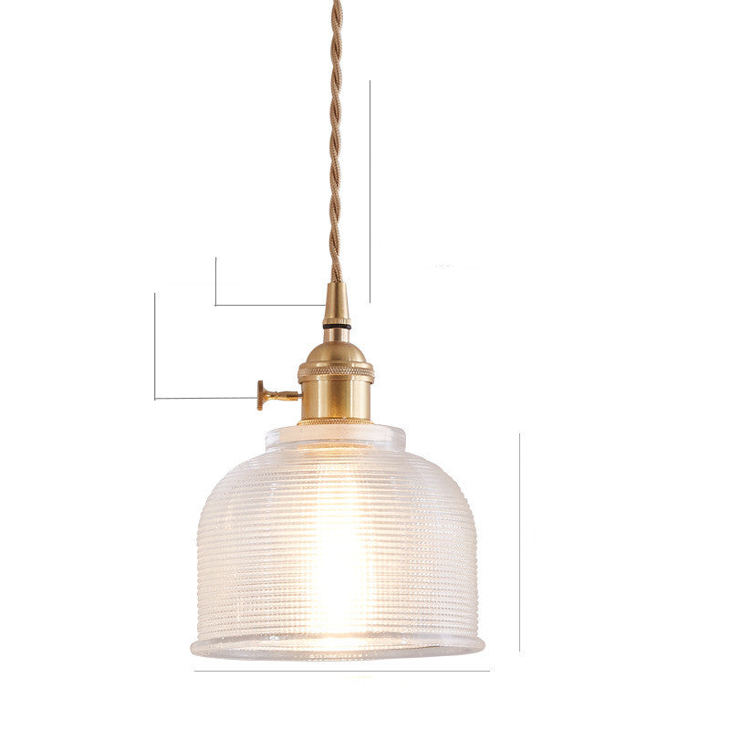 Retro Glass Chandelier