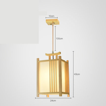 Wooden Nordic Chandelier