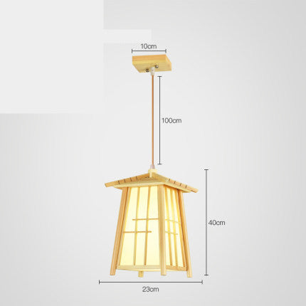 Wooden Nordic Chandelier