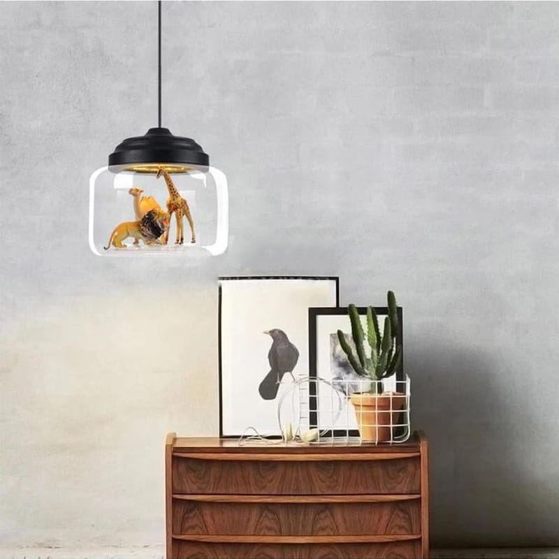 Modern Minimalist Bedroom Personality Children’s Room Cartoon Lamp