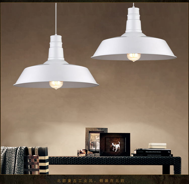 Vintage retro ceiling lamp hanging