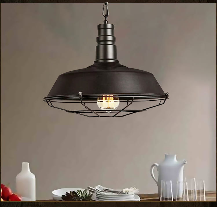 Vintage retro ceiling lamp hanging