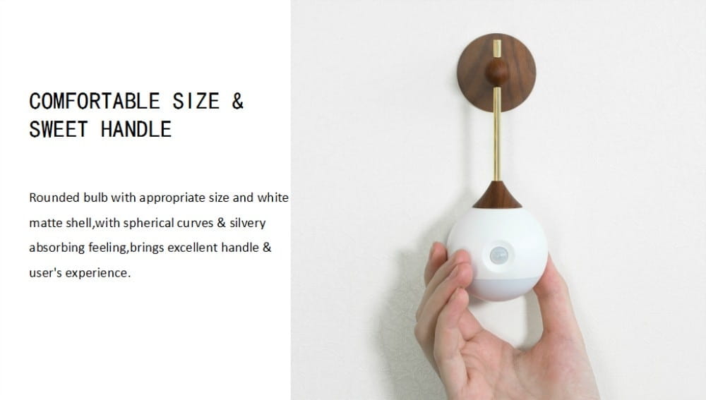 Induction night light corridor bathroom bedroom intelligent human body bedside lamp