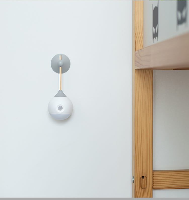 Induction night light corridor bathroom bedroom intelligent human body bedside lamp