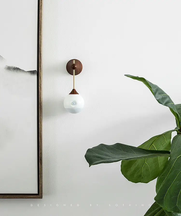 Induction night light corridor bathroom bedroom intelligent human body bedside lamp