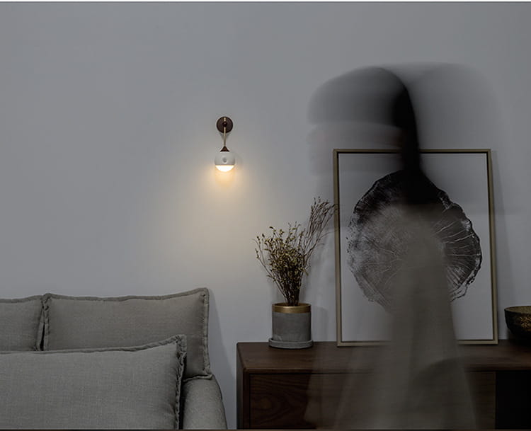 Induction night light corridor bathroom bedroom intelligent human body bedside lamp