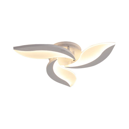 DecorBites™ DecorBites™ Contemporary Acrylic Flower Flush Mount Light: LED Ceiling Lighting Fixture with 3/5/9 Lights in Warm/White/Natural Light