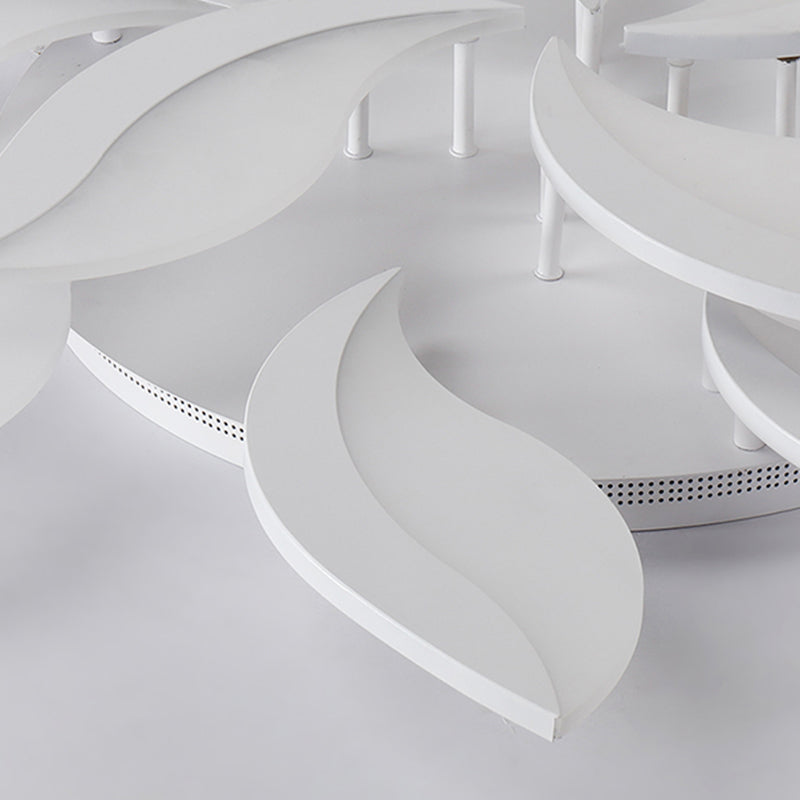 DecorBites™ DecorBites™ Contemporary Acrylic Flower Flush Mount Light: LED Ceiling Lighting Fixture with 3/5/9 Lights in Warm/White/Natural Light