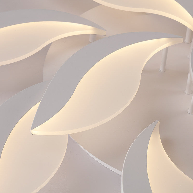 DecorBites™ DecorBites™ Contemporary Acrylic Flower Flush Mount Light: LED Ceiling Lighting Fixture with 3/5/9 Lights in Warm/White/Natural Light