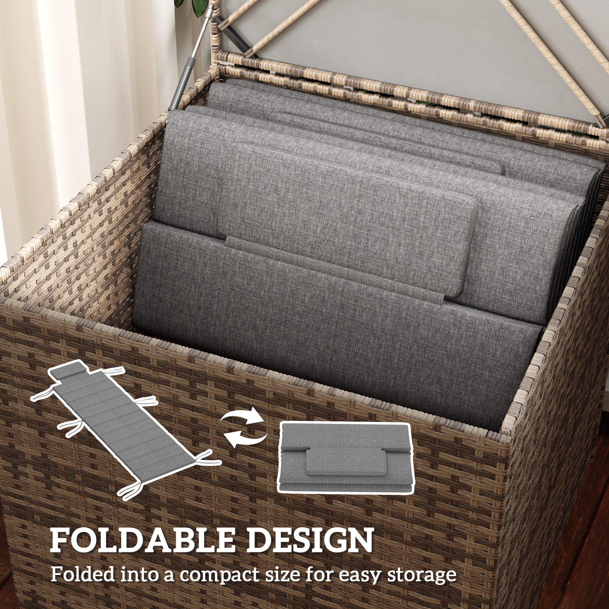 Olefin Lounge Cushions Set
