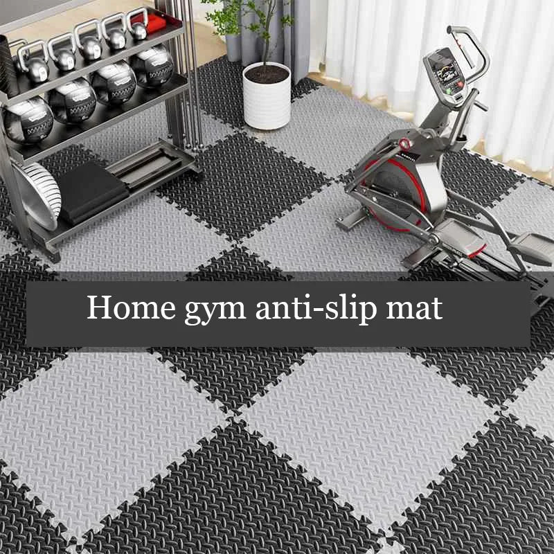 16PCS Non-Slip EVA Gym Mats 30x30cm