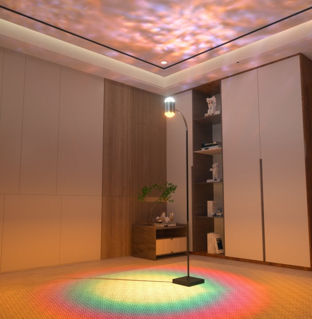 Dual Head Floor Lamp
