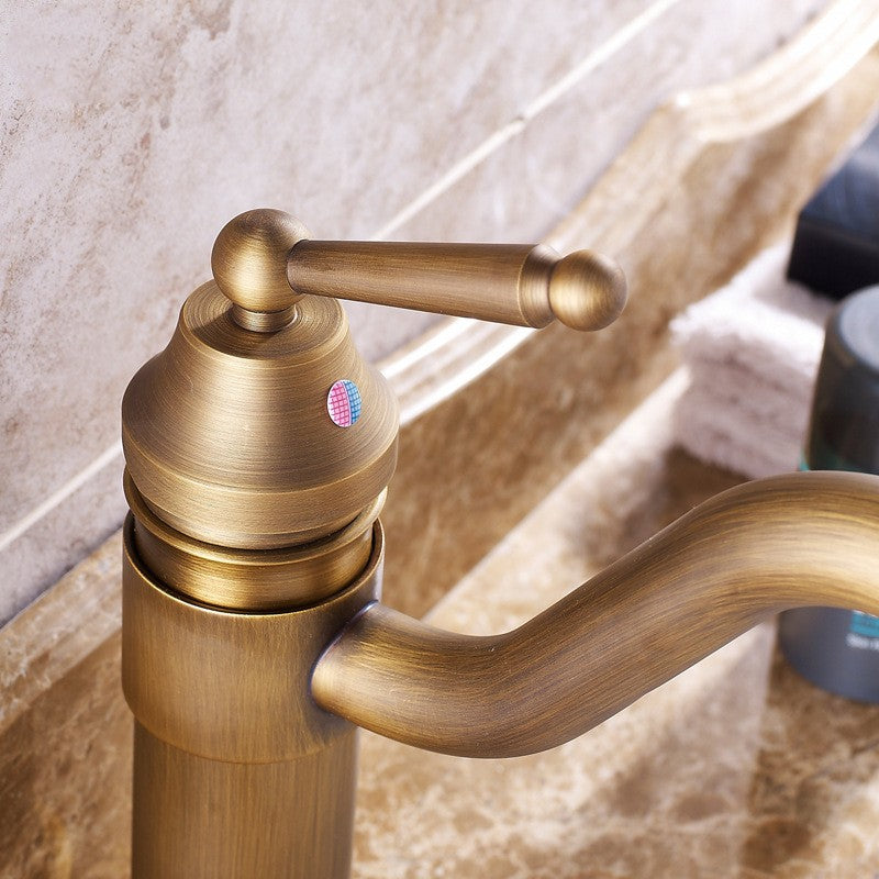 Antique Copper Basin Faucet