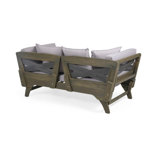 Grey Fabric Sofa Bed