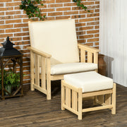 Two-Piece Lounge Chair Set
