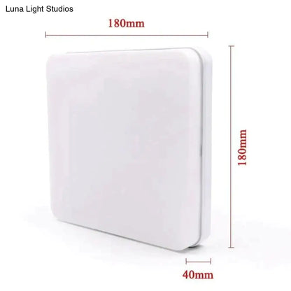 Lámpara LED cuadrada DecorBites™ de 18 W, 24 W, 36 W y 48 W para montaje en superficie.