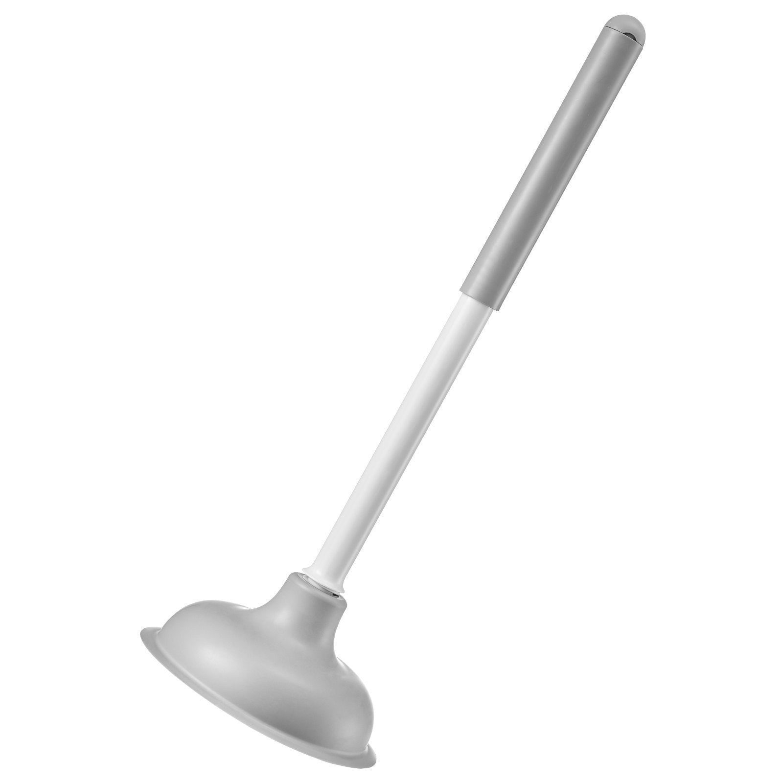 Juego de Cepillo y Desatascador de Inodoro con Mango de PP para la Limpieza Profunda del Baño
