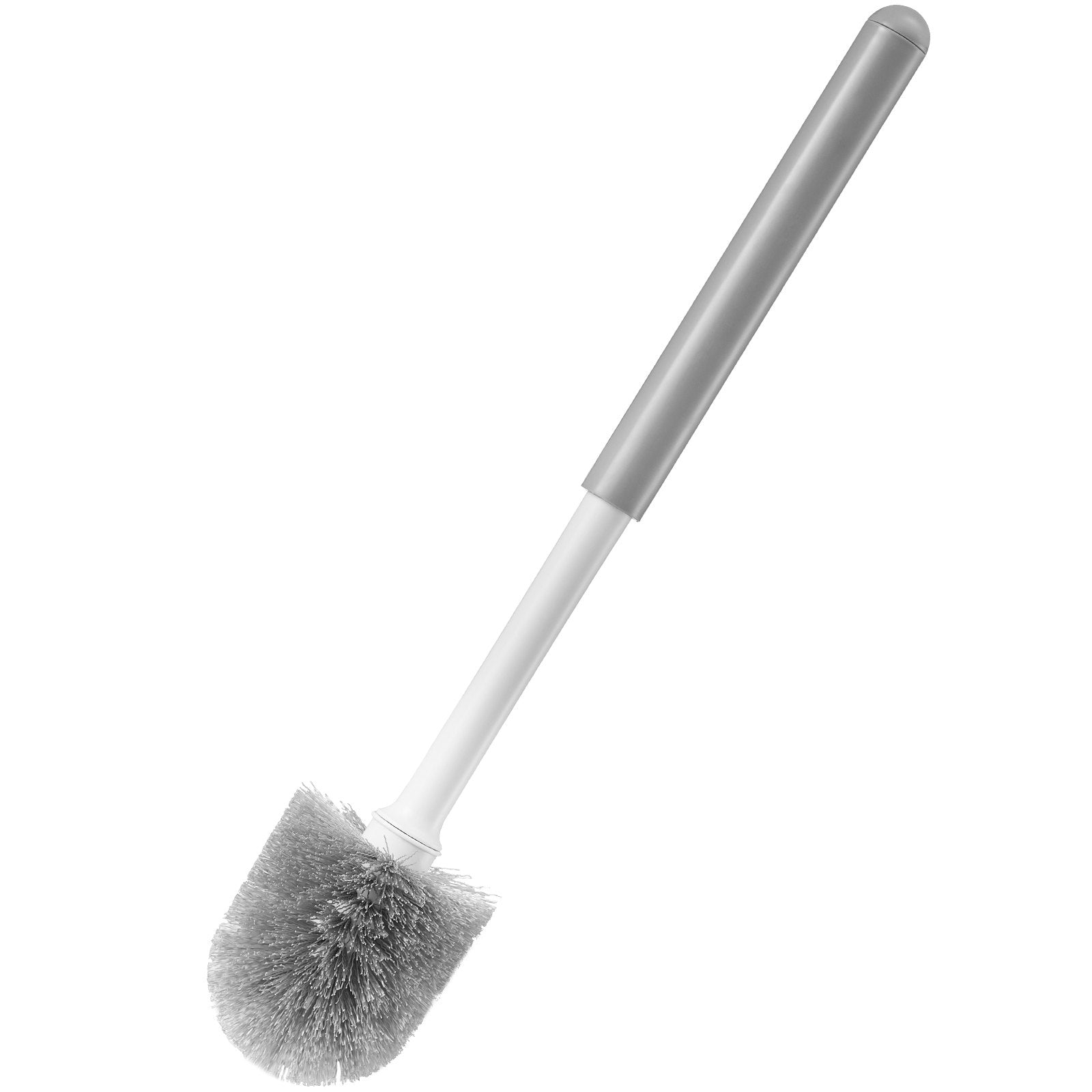 Juego de Cepillo y Desatascador de Inodoro con Mango de PP para la Limpieza Profunda del Baño