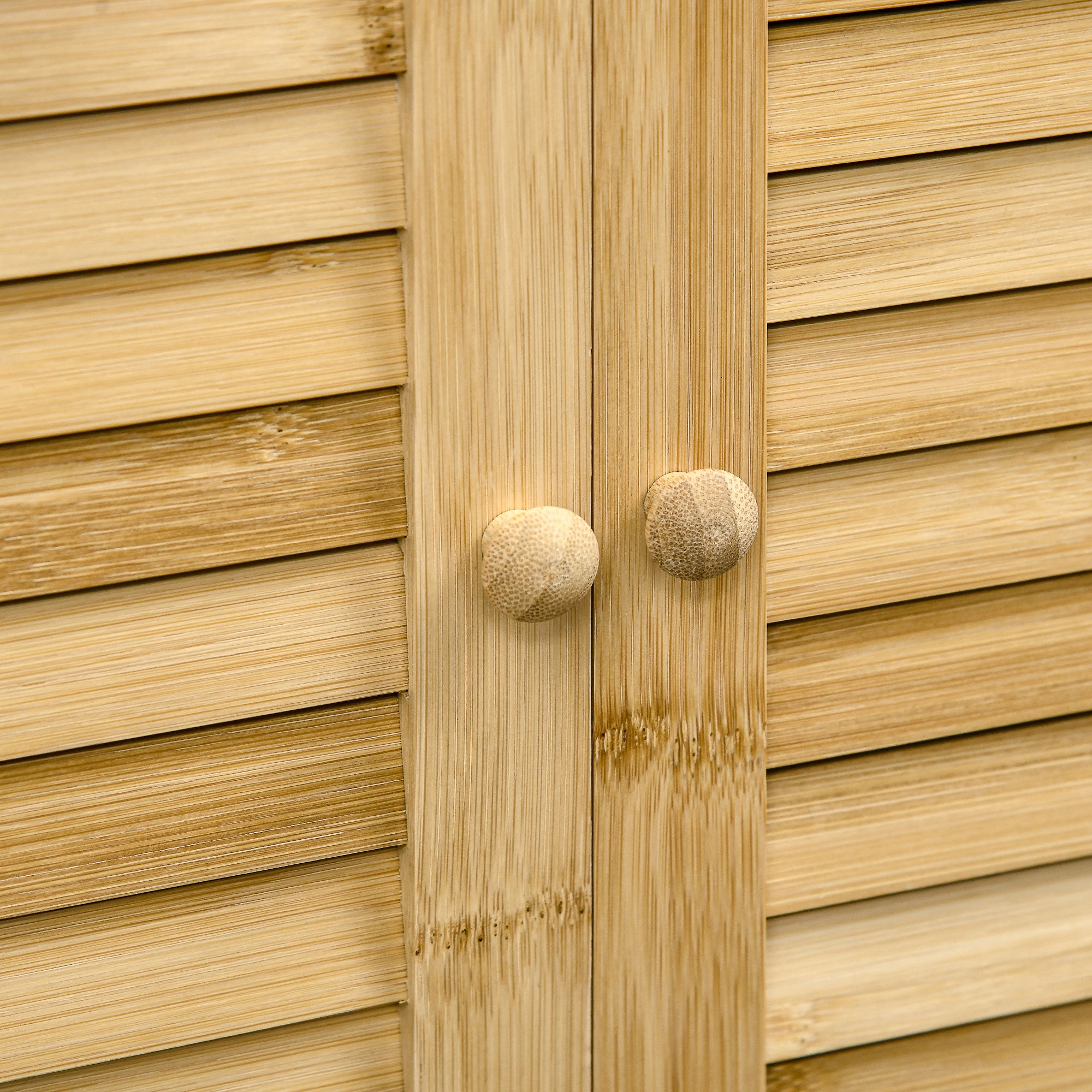 Bamboo Storage Floor Cabinet