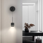 Black Modern Chandelier 5-Head Stepless Dimming