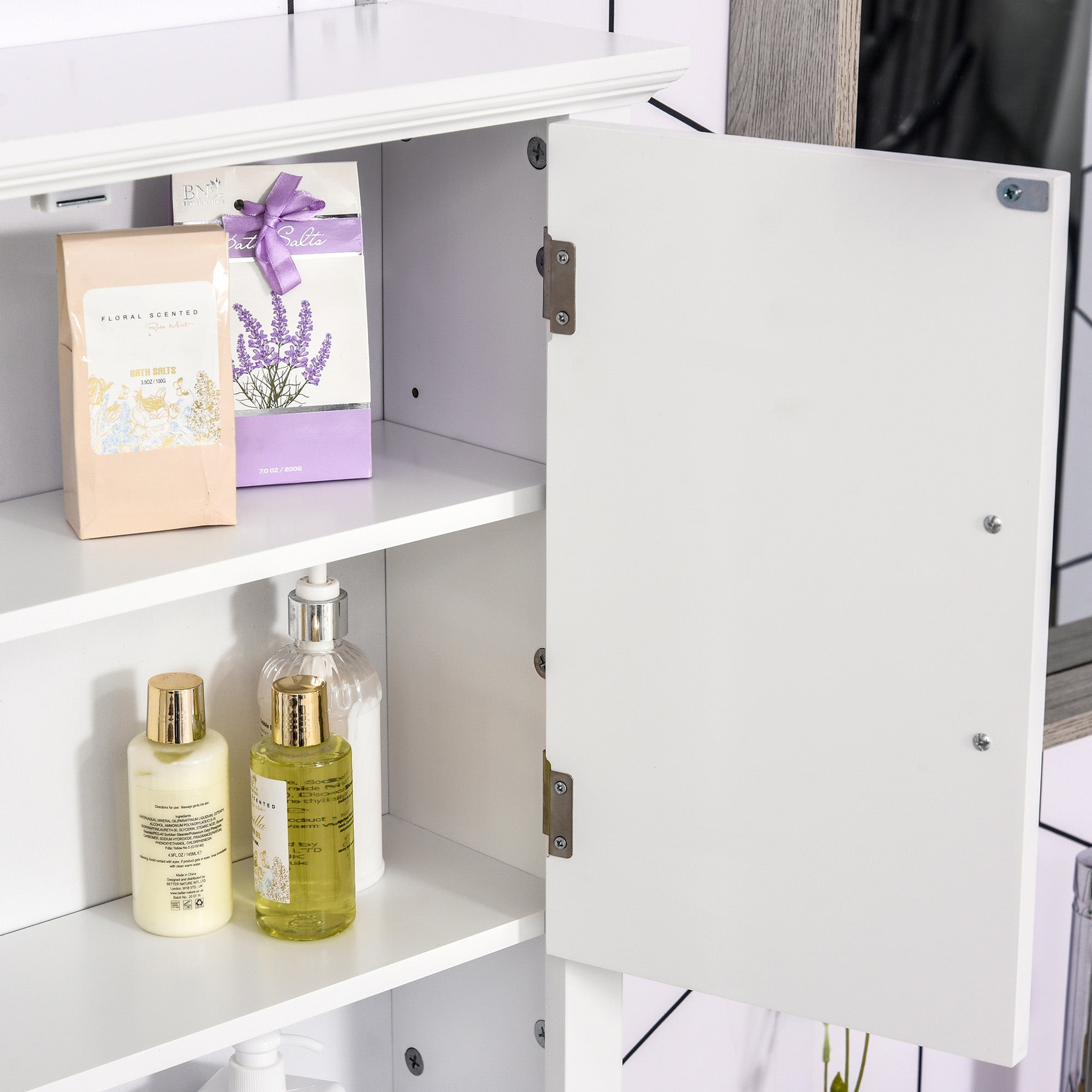 White Farmhouse Medicine Cabinet