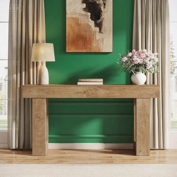 Rustic Wood Console Table