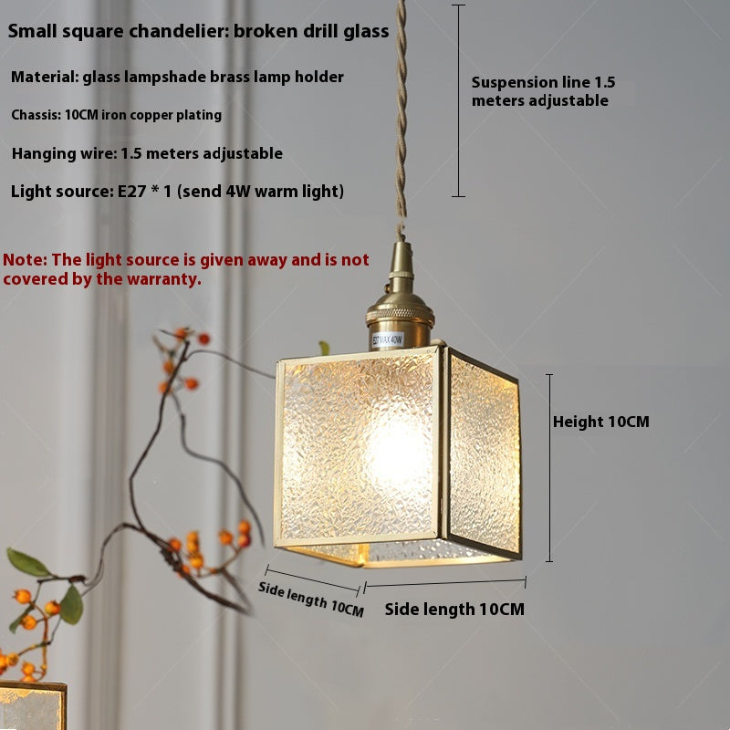Glass Square Chandelier