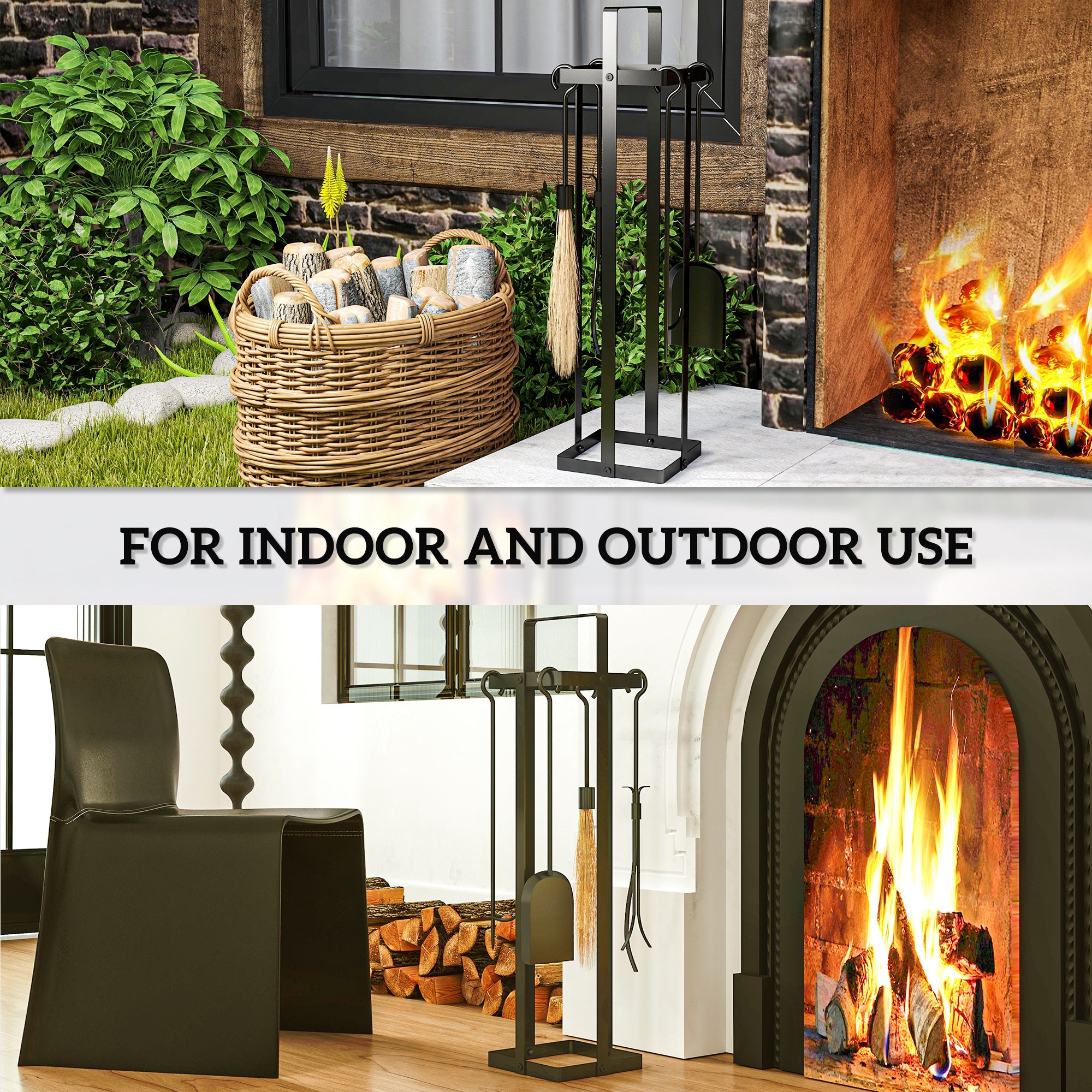 Essential Fireplace Tools Set