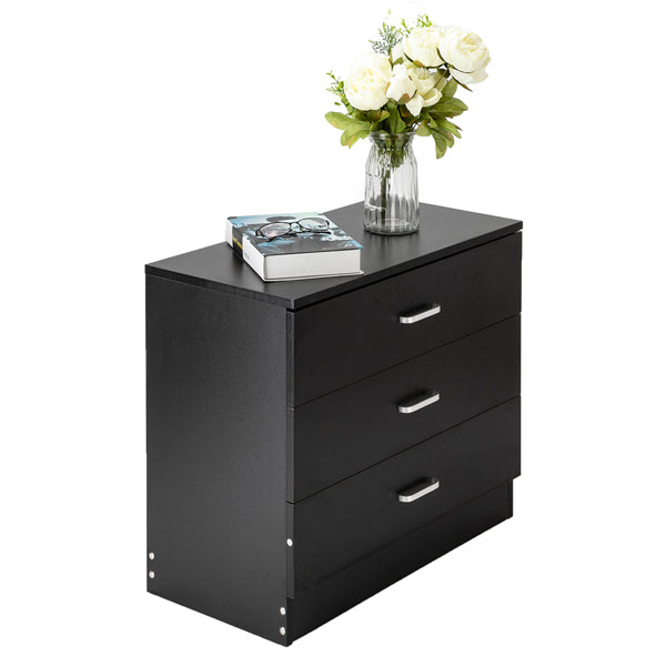 Black Modern Bedside Table