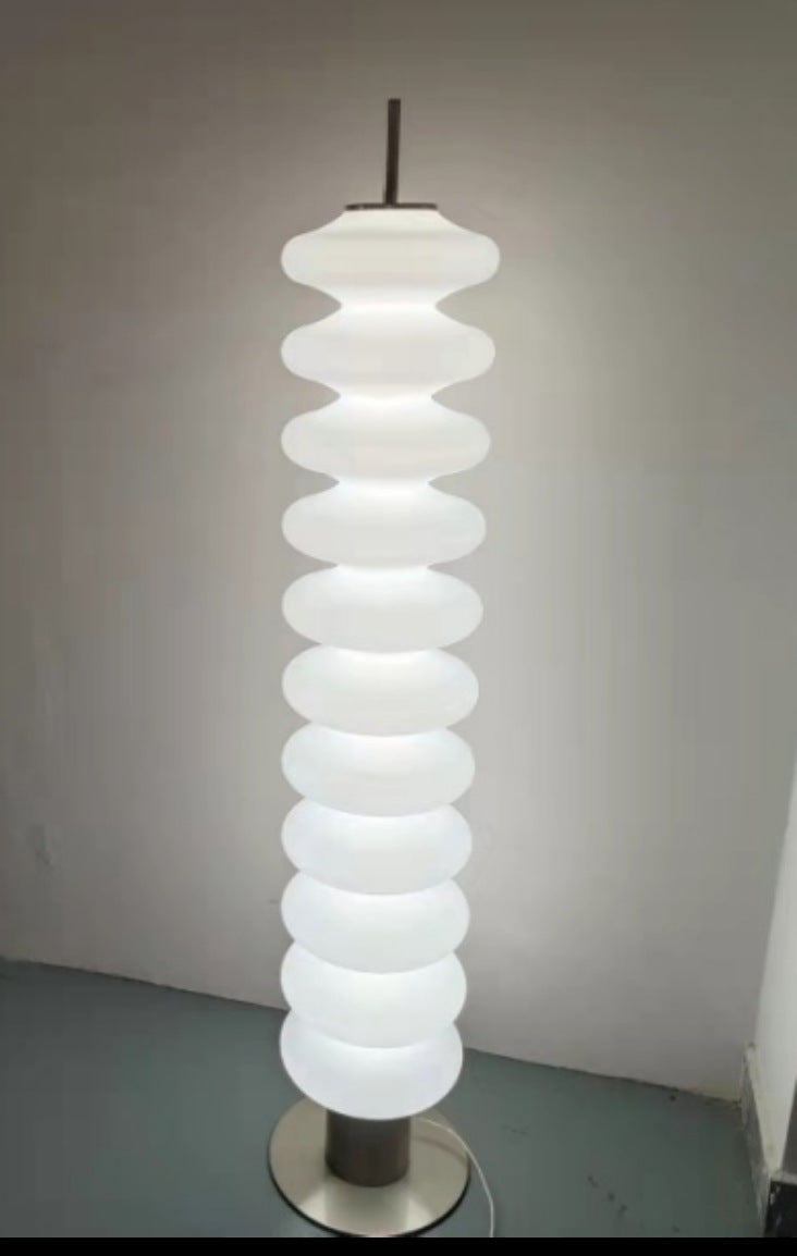 Glass Retro Floor Lamp