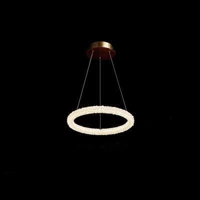 Crystal Ring Chandelier 100cm Tiered Design