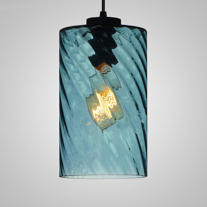Glass Minimalist Bar Chandelier