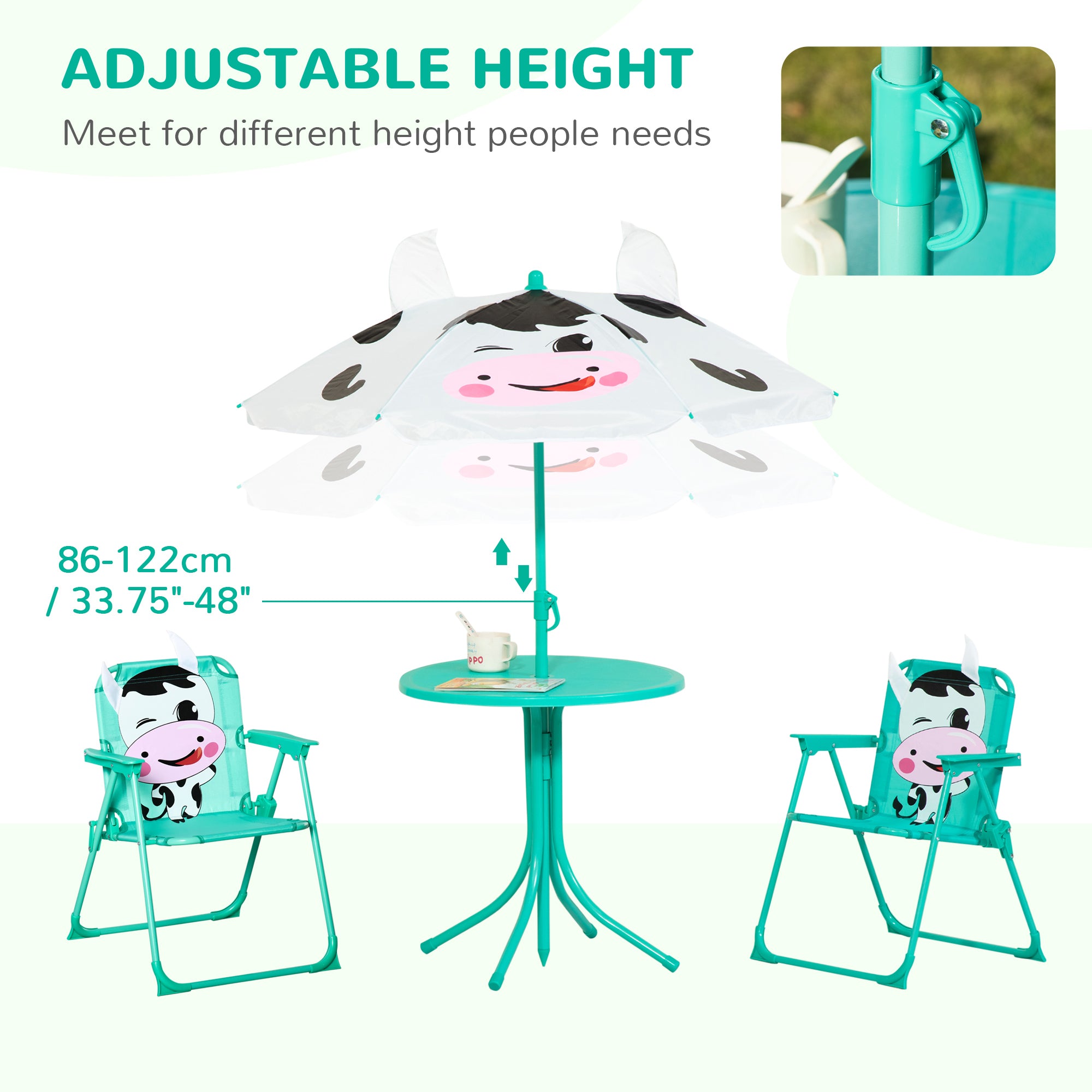 Kids Outdoor Table Set