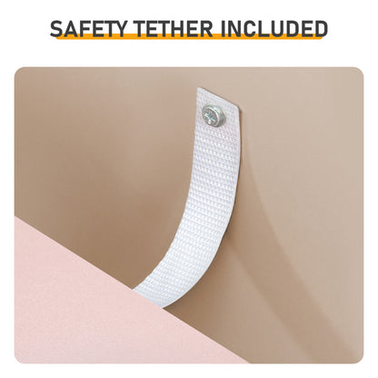 MacaronPink Melamine Board, Drawer Cabinet