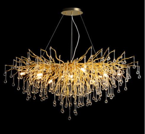Crystal Water Drop Chandelier